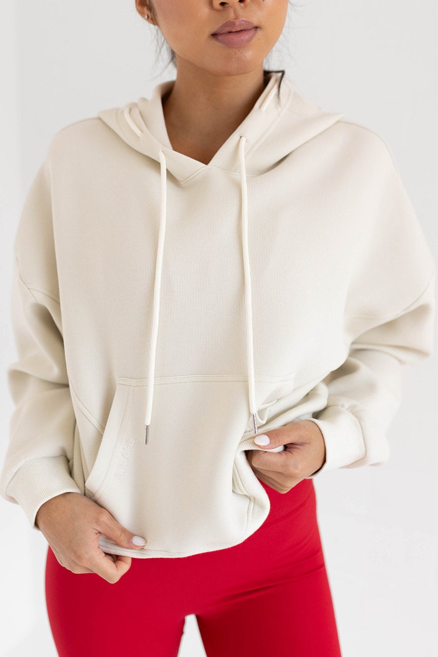 Ribbed Hoodie
