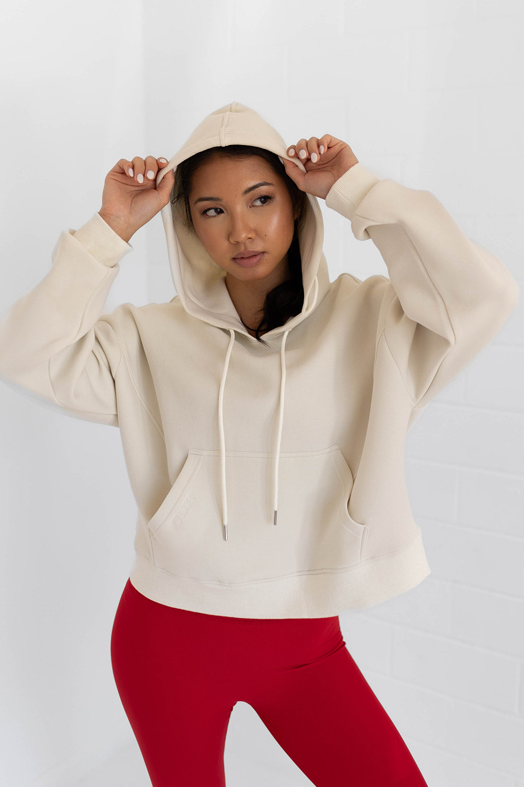 Ribbed Hoodie