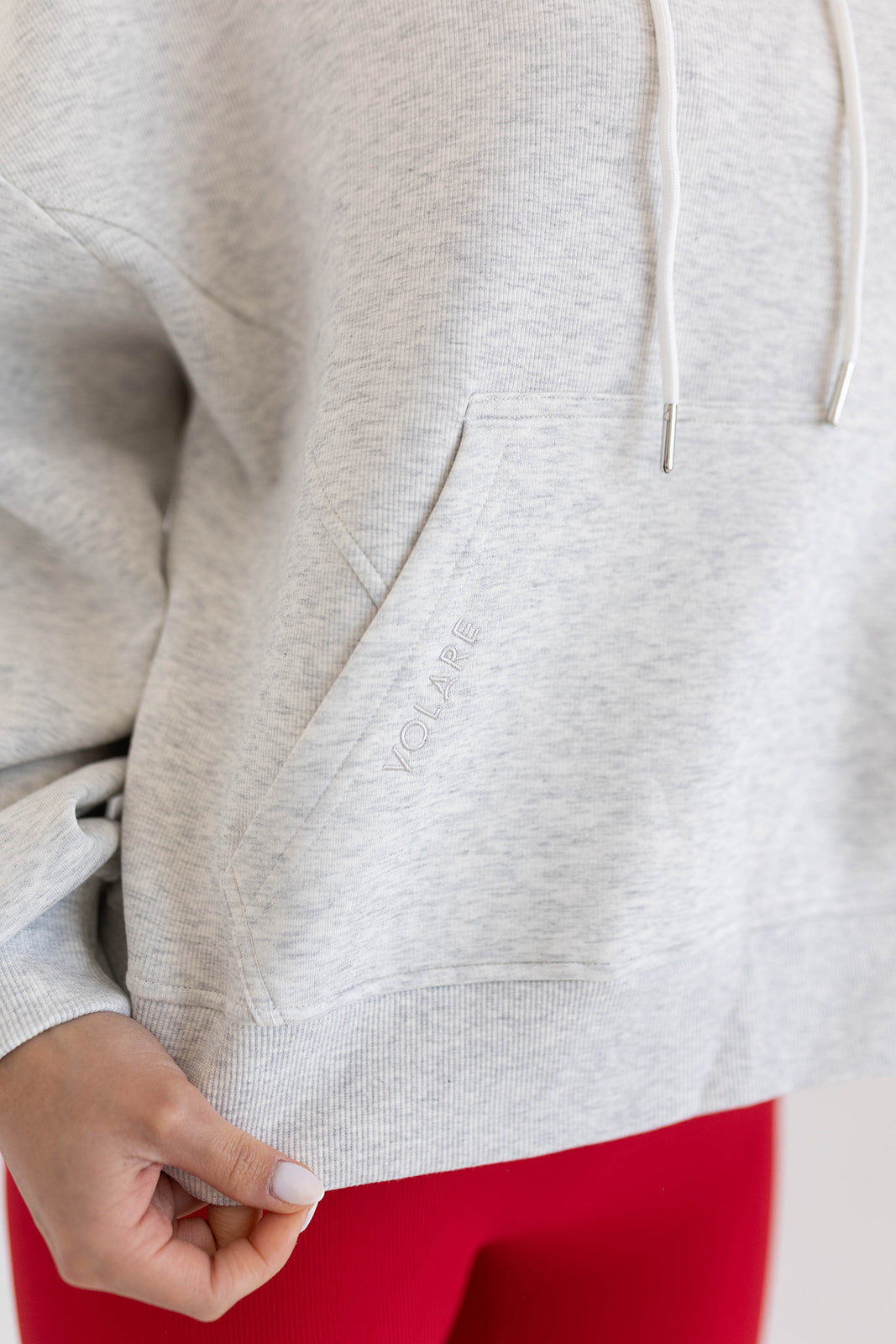 Ribbed Hoodie