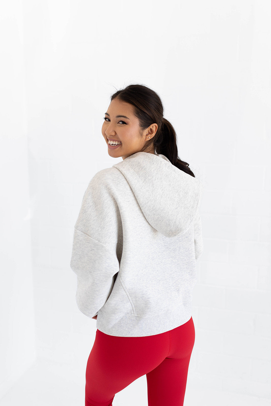 Ribbed Hoodie