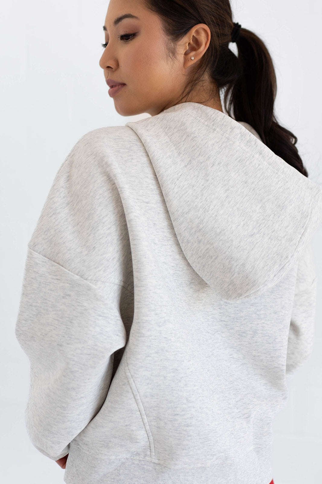 Ribbed Hoodie