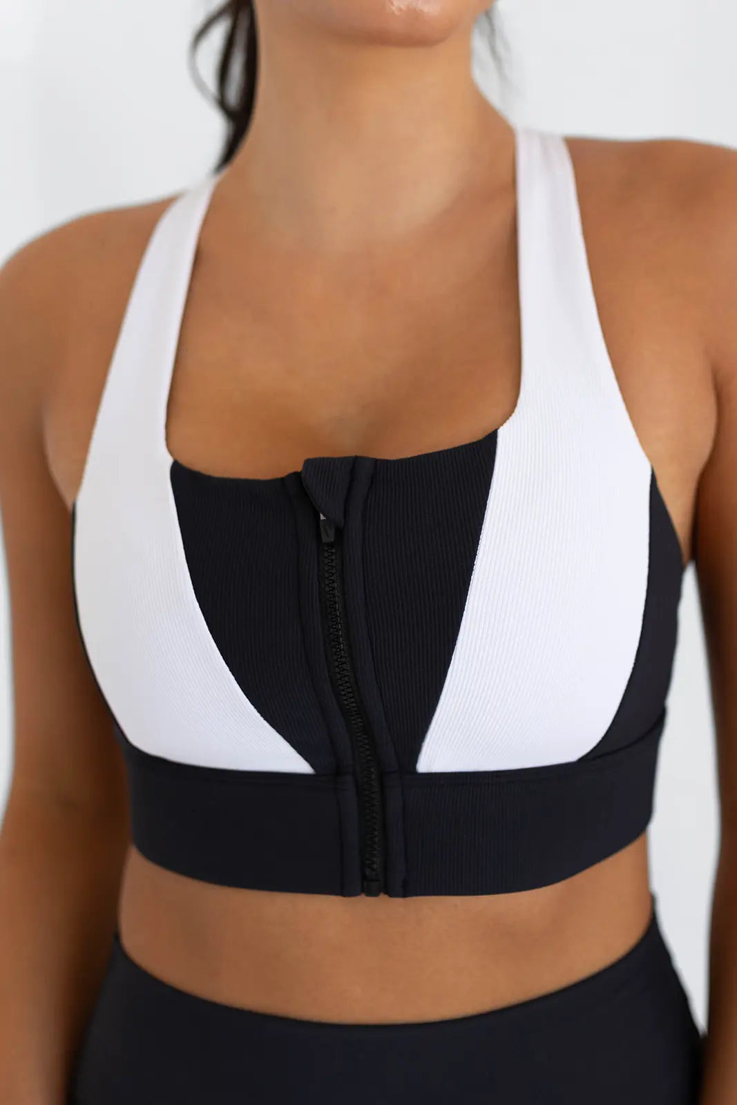 Ribbed High Support Bra