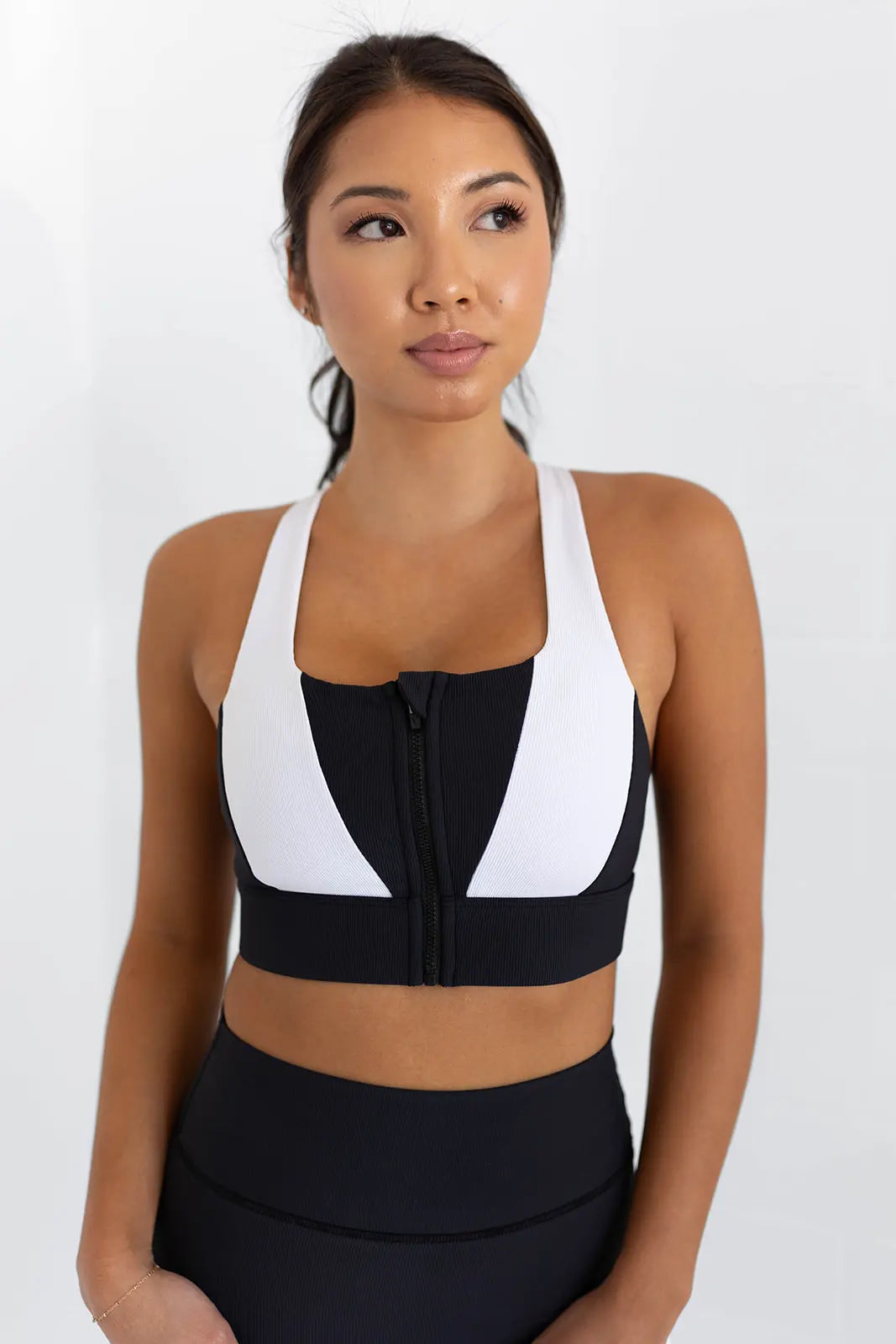 Ribbed High Support Bra