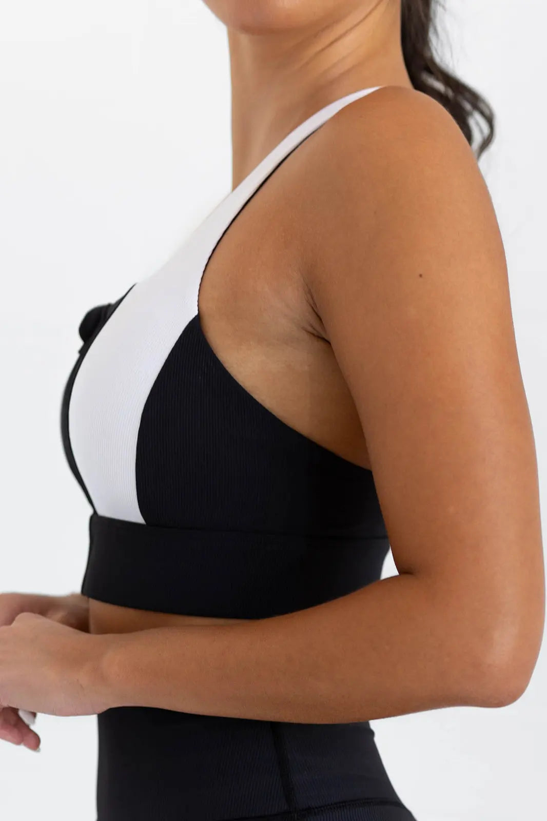 Ribbed High Support Bra