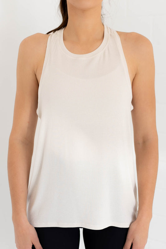 Ribbed Loose Tank