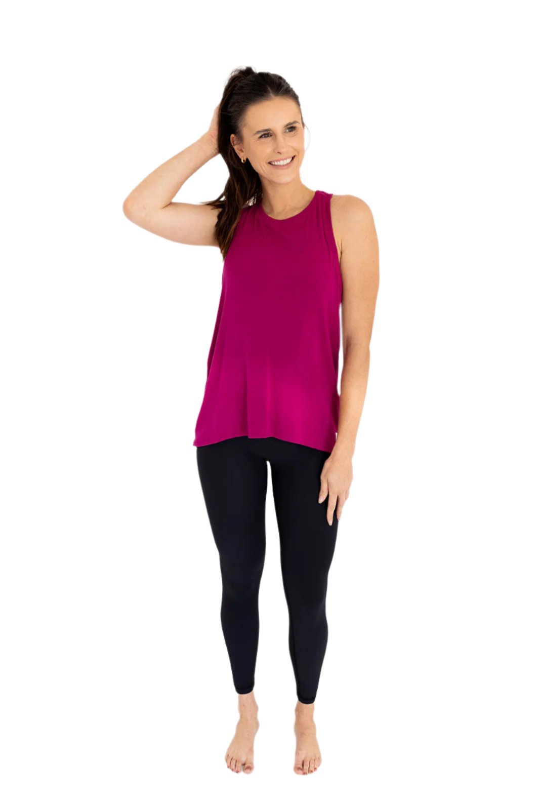 Ribbed Loose Tank