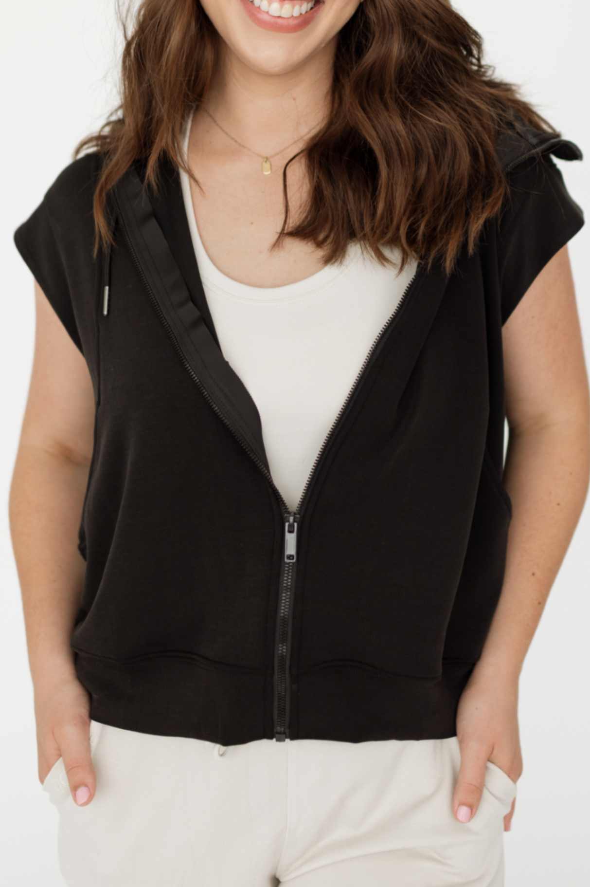 Errand Runner Sleeveless Hoodie