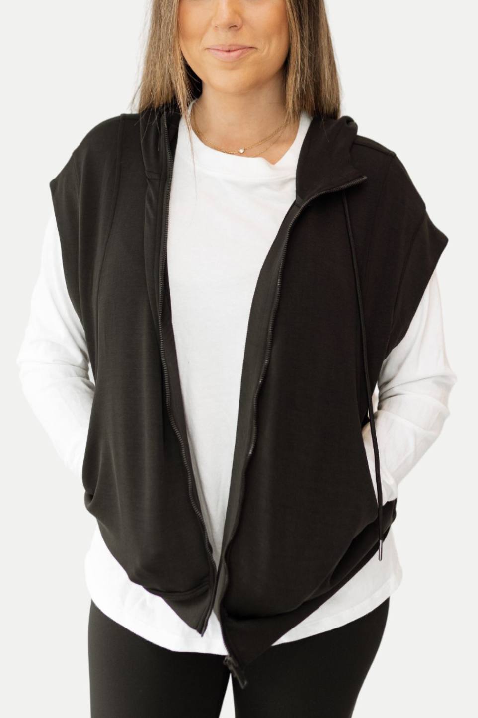 Errand Runner Sleeveless Hoodie