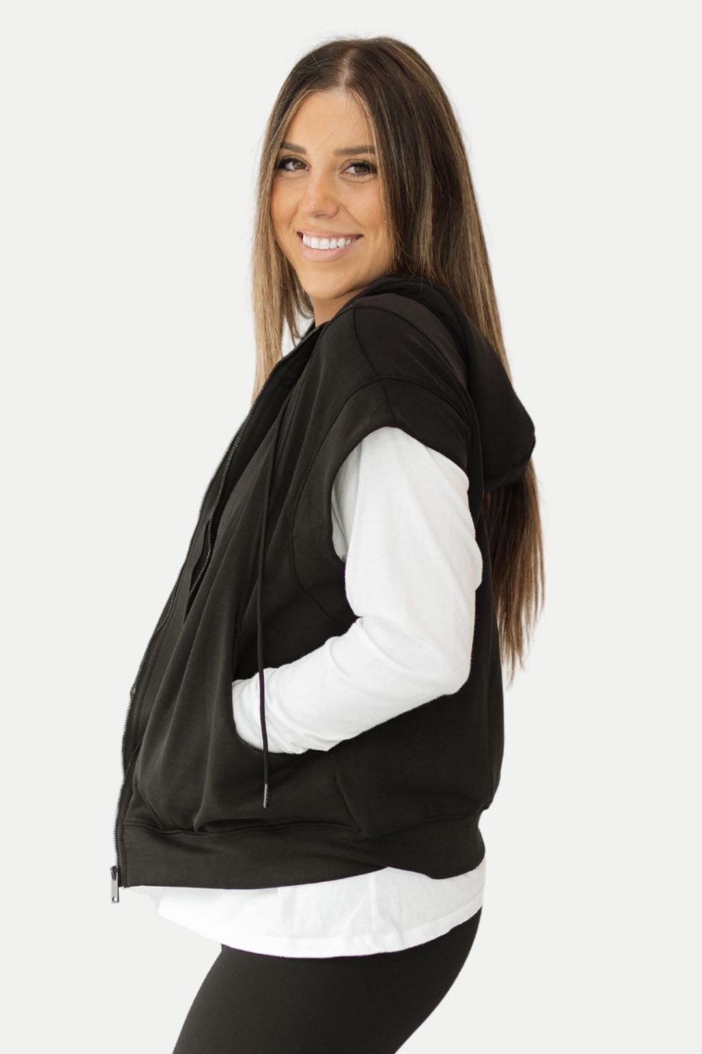 Errand Runner Sleeveless Hoodie