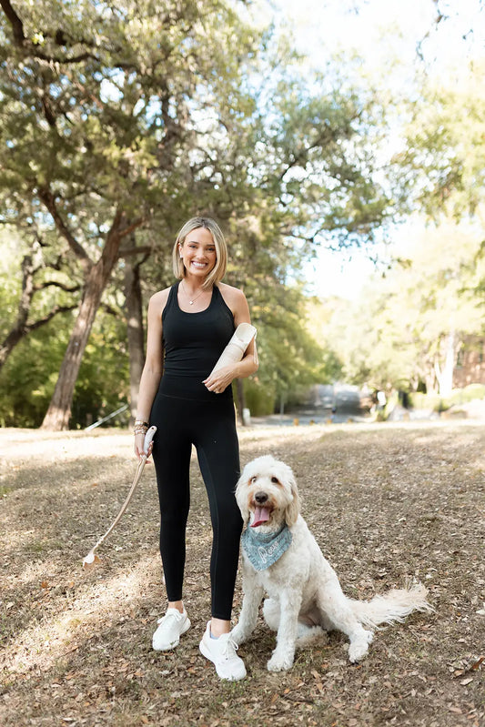 Volare X Reese + Murphy Black Tank and Midnight Black Leggings